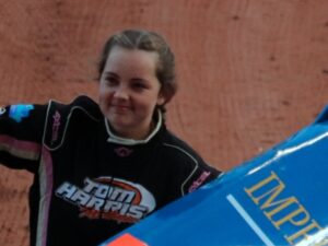 BriSCA F1 driver Catherine Harris